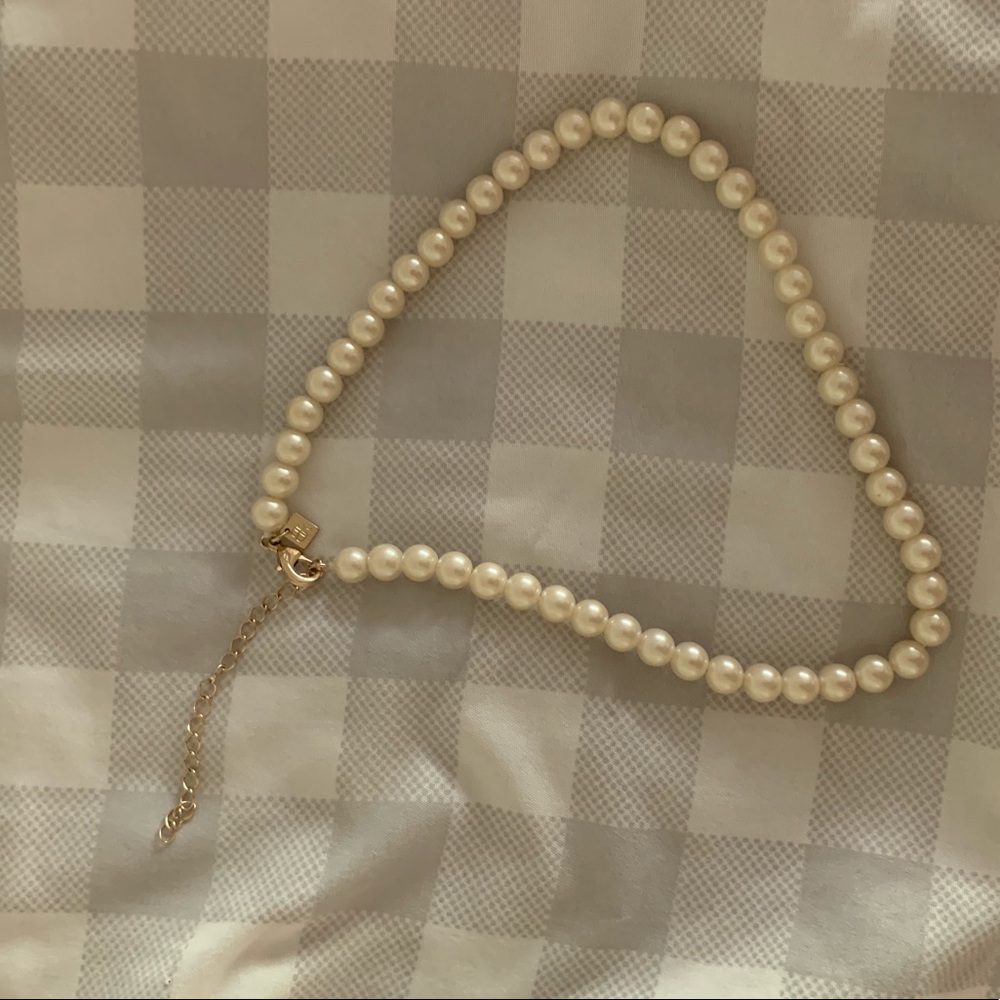 Banana Republic Faux Pearl Necklace